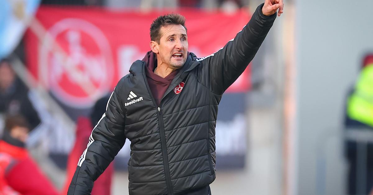 Klose setzt Klettertour mit dem 1. FC Nürnberg fort