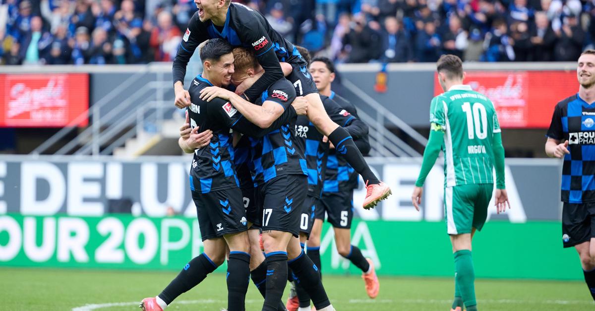 Paderborn schießt sich an die Tabellenspitze
