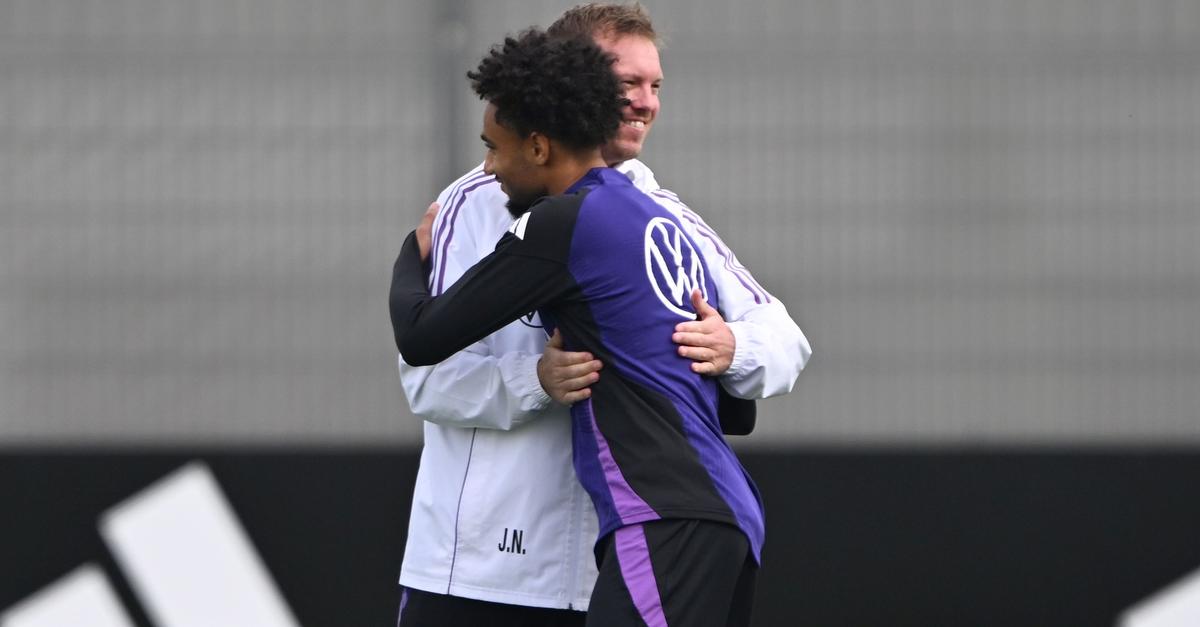 Woltemade trainiert individuell - Baumann auf dem Platz