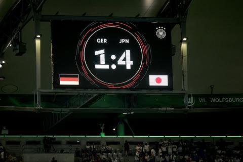 Deutschland verliert zu Hause gegen Japan mit 1:4.