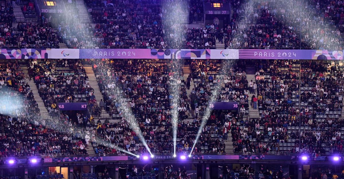 Rainy closing ceremony: Paralympics in Paris come to an end