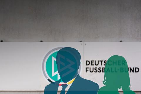 Der Deutsche Fußball-Bund ist nach wie vor auf der Suche nach einem neuen Präsidenten oder einer neuen Präsidentin. Fotos: dpa, DesignStory - stock.adobe  