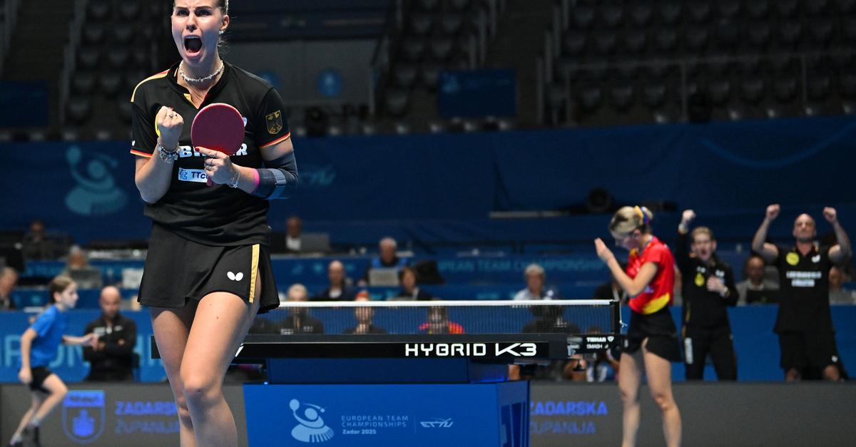 Rekordtitel perfekt: Deutsche Frauen gewinnen Tischtennis-EM