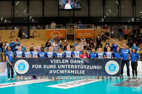 Bunte Sportlandschaft in Wiesbaden. Von Profiteams wie dem VC Wiesbaden... Foto: Detlef Gottwald 