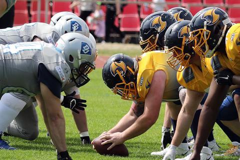 Die Wiesbaden Phantoms haben jüngst in Darmstadt gewonnen.