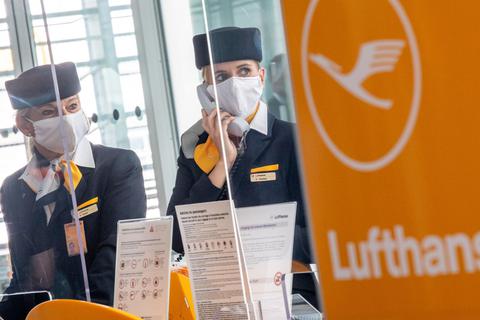 Die Lufthansa-Bodenbeschäftigten sind bis Ende März 2022 vor Kündigungen geschützt. Foto: dpa