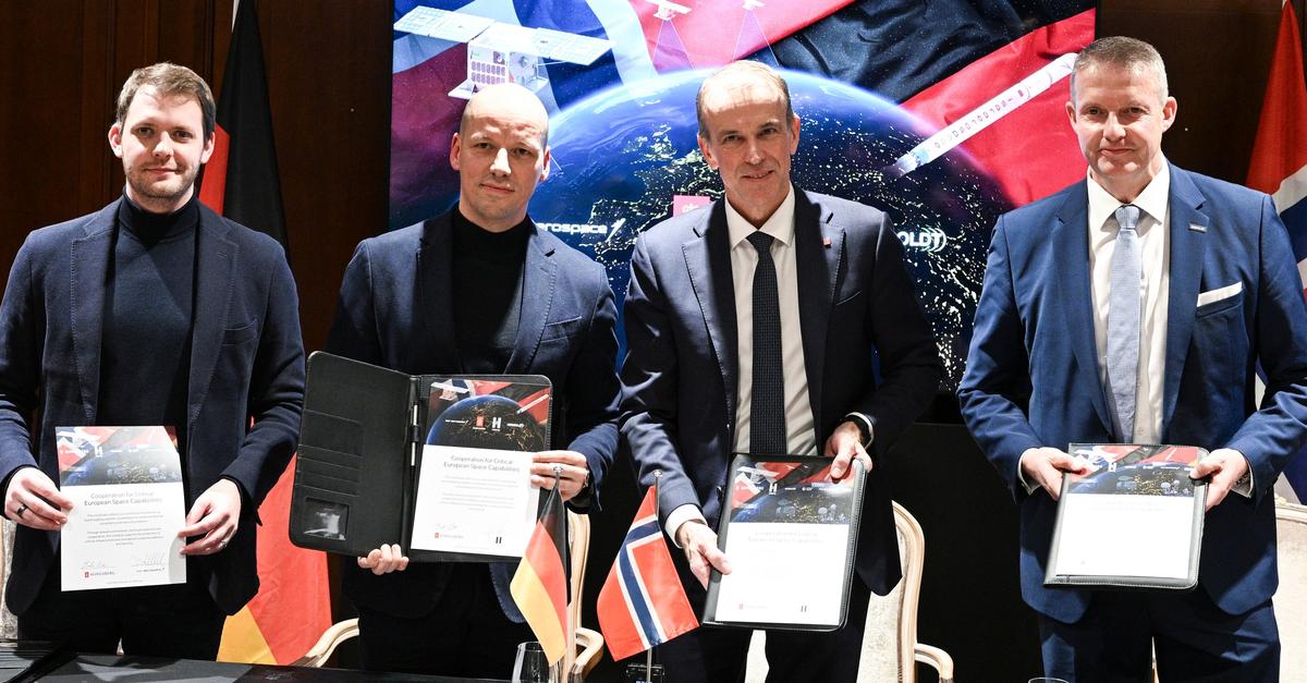 Rüstungsfirmen planen bis 2029 Satelliten-Netz im All