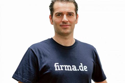 Christian Manthey, der Gründer des Online-Portals Firma.de. Foto: Jörg Halisch 